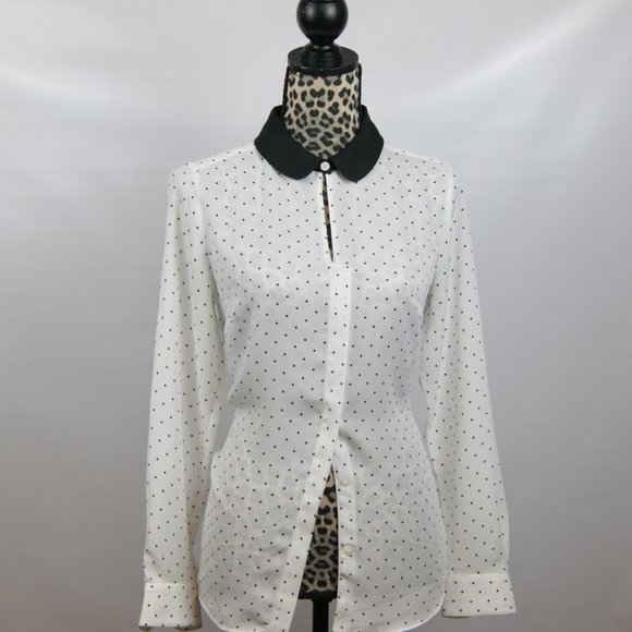 LC Lauren Conrad dress Blouse Size M - Picture 3 of 12